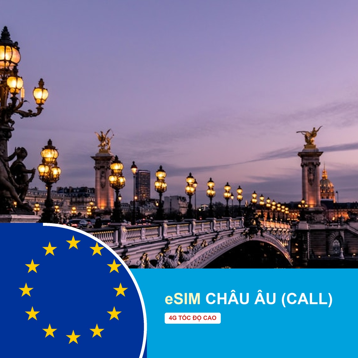 eSIM Eurolink Data + Calls - Kết Nối 4G Tốc Độ Cao eSIM Eurolink Data + Calls - Kết Nối 4G Tốc Độ Cao - Image 1