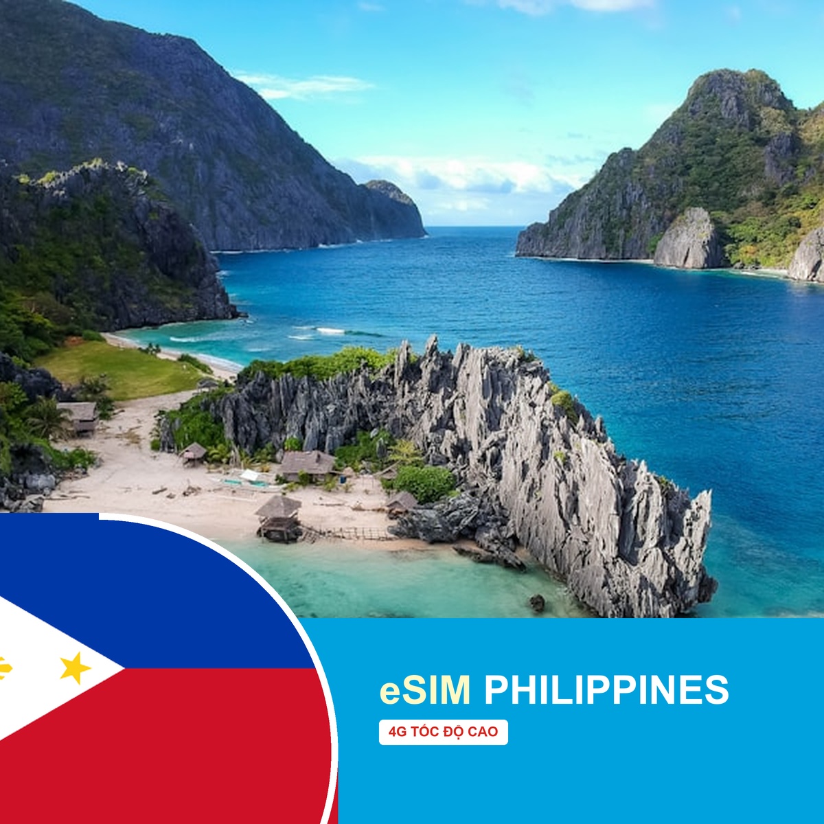 eSIM Philippines - Kết Nối 4G Tốc Độ Cao eSIM Philippines - Kết Nối 4G Tốc Độ Cao - Image 1