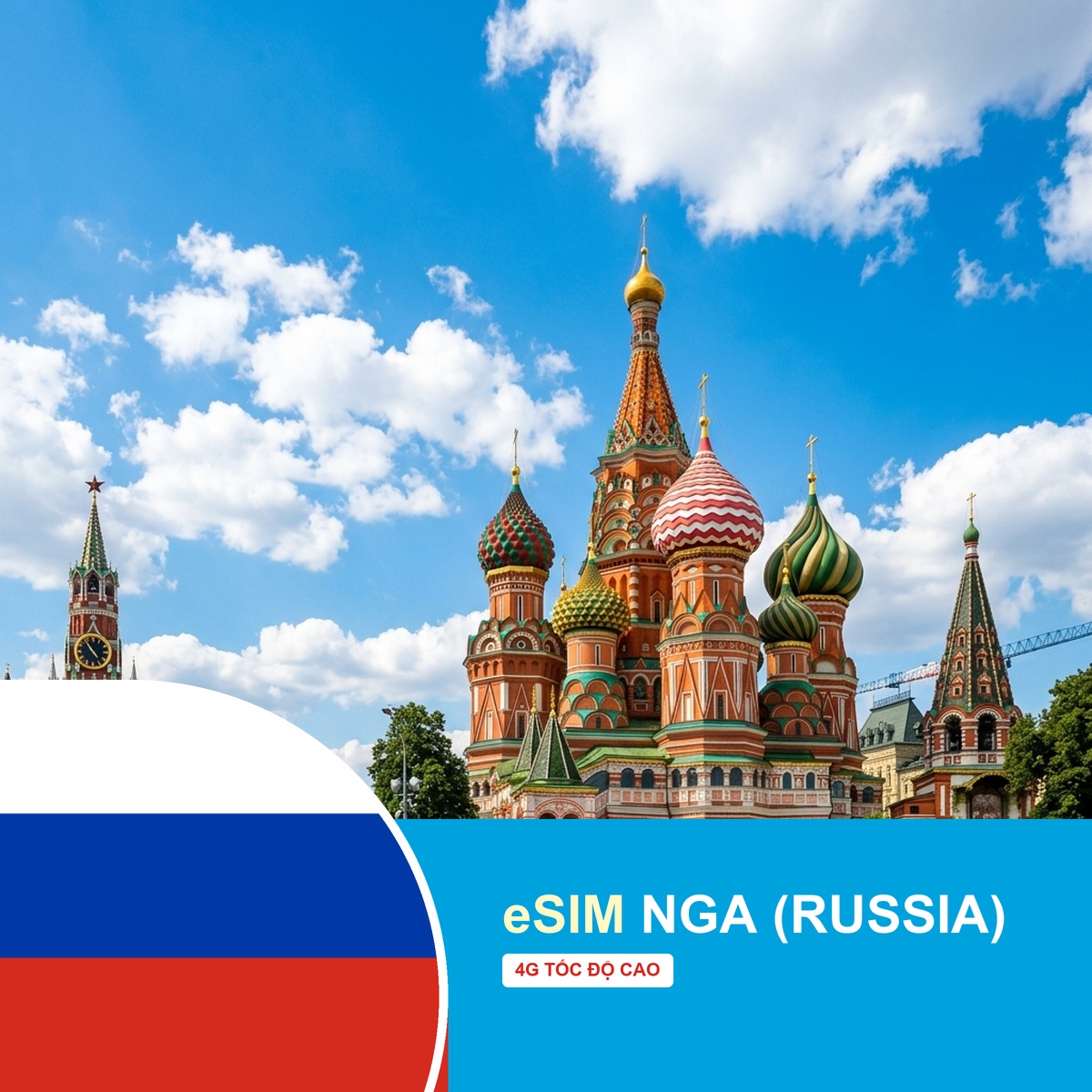 eSIM Russia - Kết Nối 4G Tốc Độ Cao eSIM Russia - Kết Nối 4G Tốc Độ Cao - Image 1
