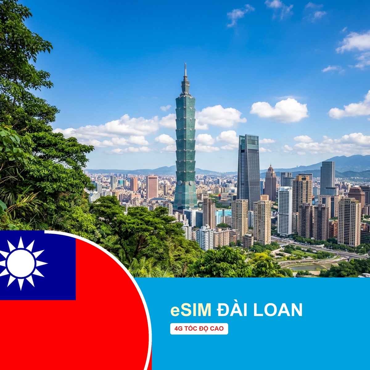 eSIM Taiwan - Kết Nối 4G Tốc Độ Cao eSIM Taiwan - Kết Nối 4G Tốc Độ Cao - Image 1