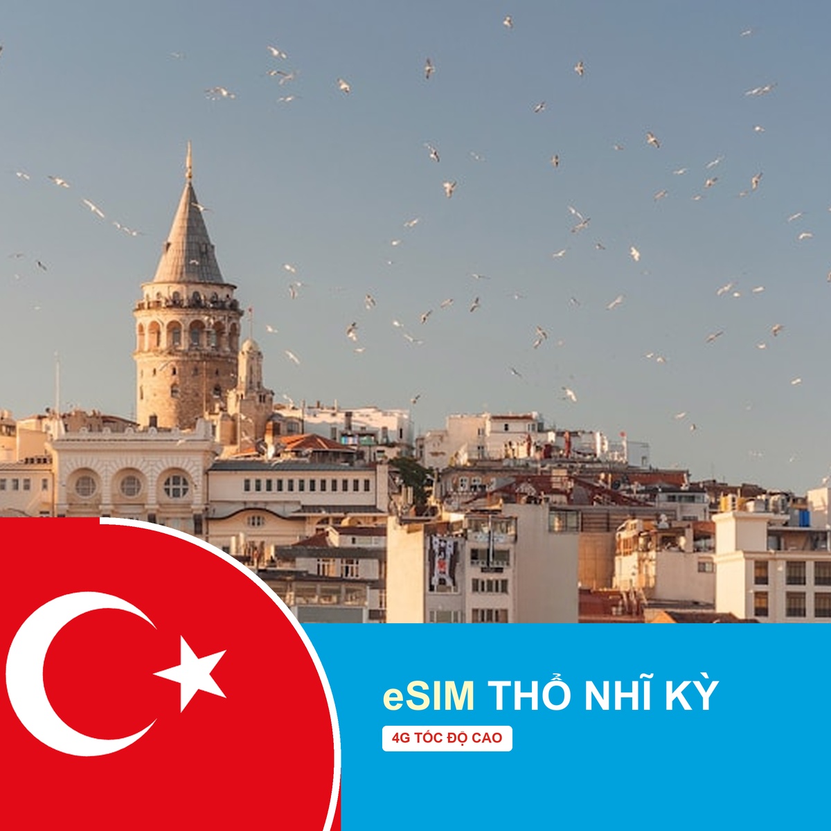 eSIM Turkey - Kết Nối 4G Tốc Độ Cao eSIM Turkey - Kết Nối 4G Tốc Độ Cao - Image 1