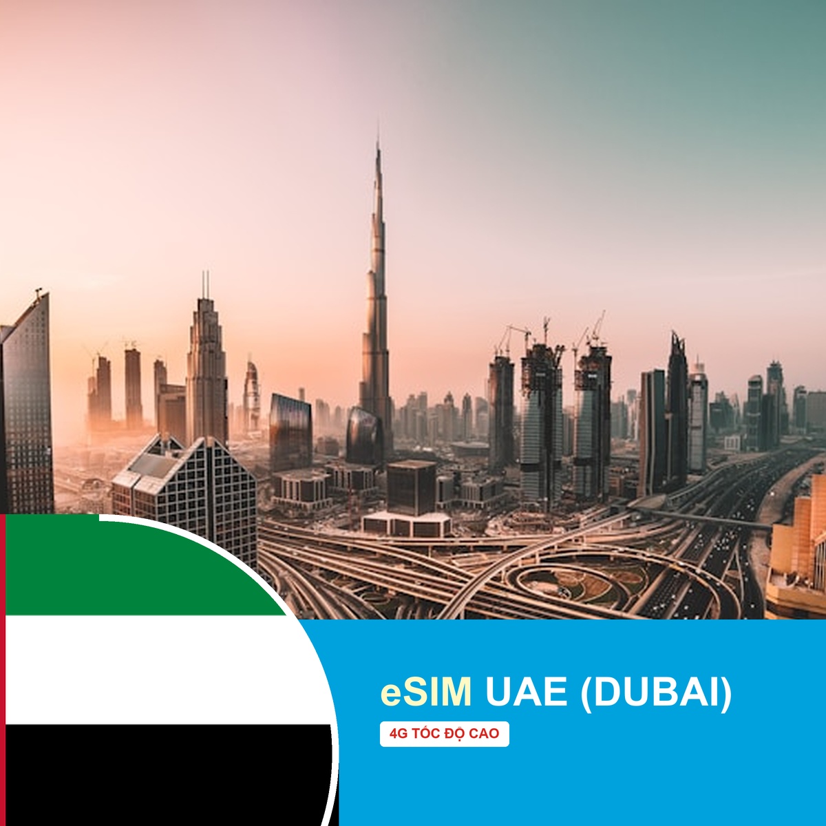 eSIM UAE - Kết Nối 4G Tốc Độ Cao eSIM UAE - Kết Nối 4G Tốc Độ Cao - Image 1